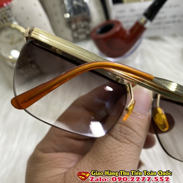 Kính Amor Pháp Mạ Vàng 14k - Kính Mắt Nam