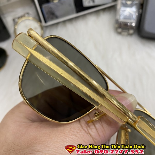 Kính Cơn Mỹ Bọc Vàng 12k Đời 1950 - Kính Ao Mỹ