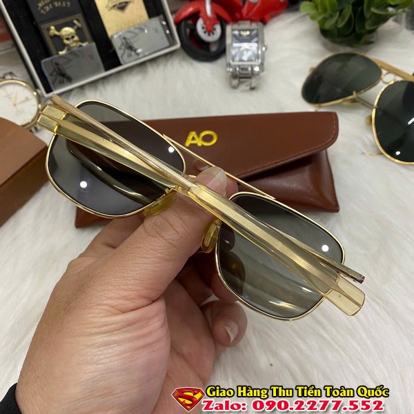 Kính Cổ Cơn Ao Mỹ USA Chính Hãng Bọc Vàng 12K - Kính Râm