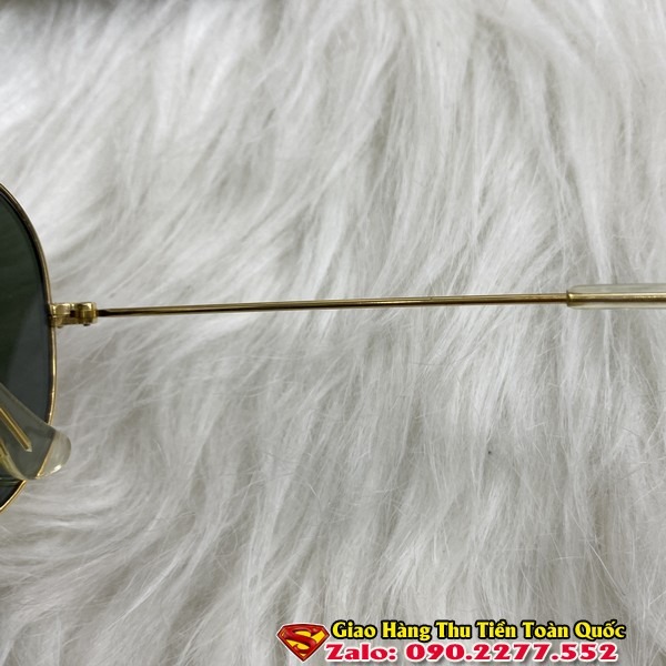 Kính rayban mỹ đời 1970 mạ vàng - Kính mát nam