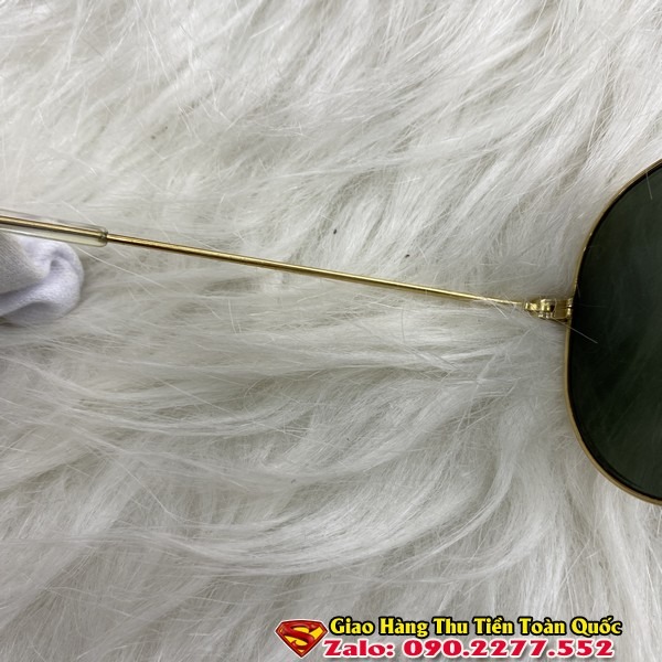 Kính rayban mỹ đời 1970 mạ vàng - Kính mát nam