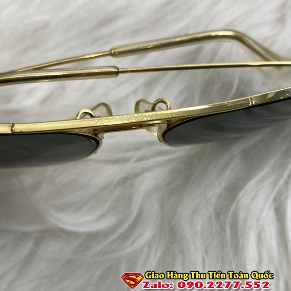 Kính rayban mỹ đời 1970 mạ vàng - Kính mát nam