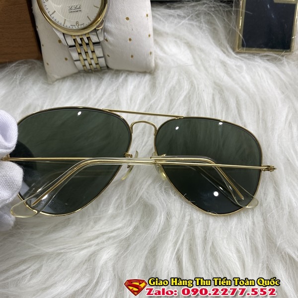 Kính rayban mỹ đời 1970 mạ vàng - Kính mát nam