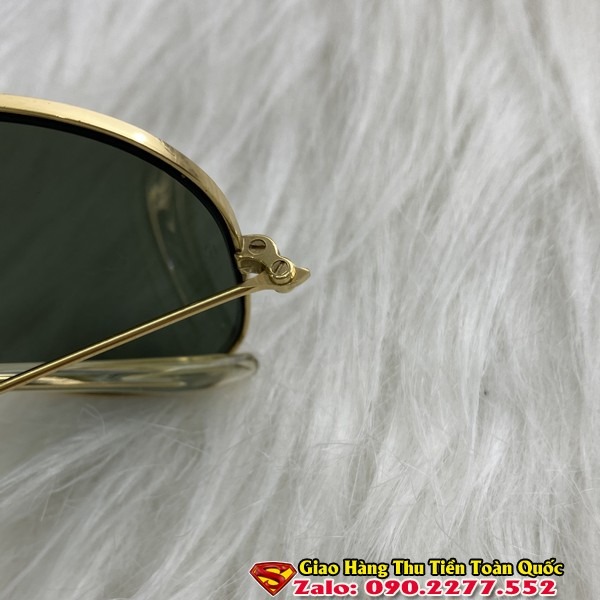 Kính rayban mỹ đời 1970 mạ vàng - Kính mát nam
