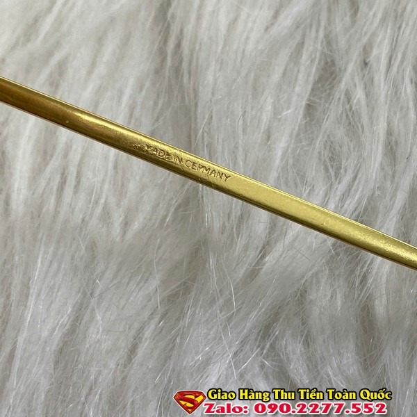 Gọng Kính Cận - Gọng Kính 3 Mảnh Mạ Vàng