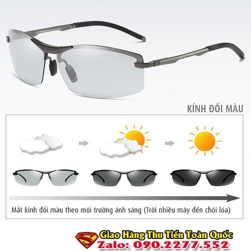 Kính Đổi Màu Chống Chói - Kính Đi Ngày Đêm