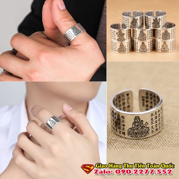 Nhẫn Phong Thuỷ Hợp Tuổi Hợi - Phật A Di Đà