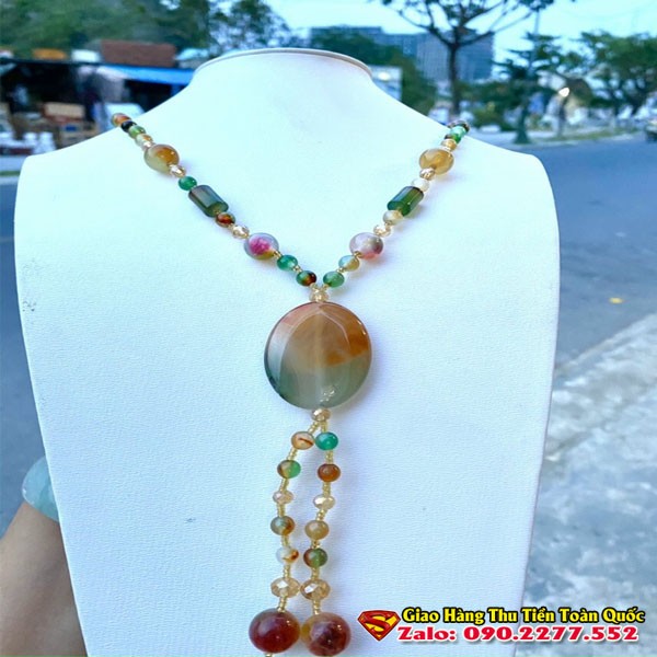 Vòng Đá Đeo Cổ Nữ - Phụ Kiện Áo Dài - Trang sức phù hợp với áo dài Vòng Đá Đeo Cổ Nữ - Phụ Kiện Áo Dài - Trang sức phù hợp với áo dài