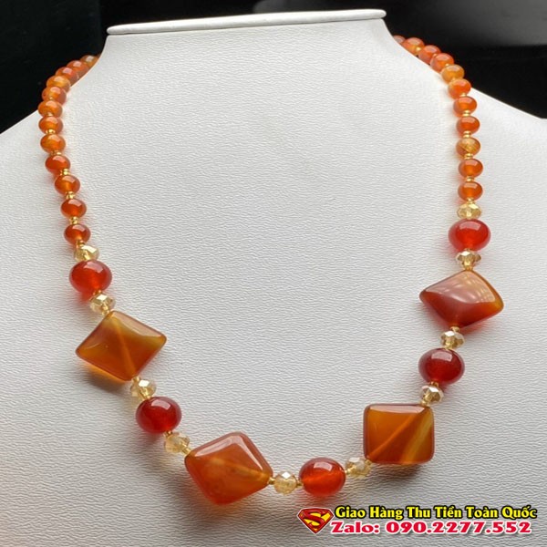 Vòng Đá Đeo Cổ Nữ - Phụ Kiện Áo Dài - Trang sức phù hợp với áo dài Vòng Đá Đeo Cổ Nữ - Phụ Kiện Áo Dài - Trang sức phù hợp với áo dài