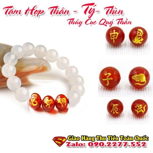 Vòng Tay Tam Hợp Thân - Tý - Thìn - Vòng Tay Phong Thuỷ Vòng Tay Tam Hợp Thân - Tý - Thìn - Vòng Tay Phong Thuỷ
