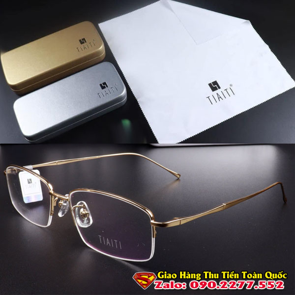 Gọng Kính Titan - Gọng Kiếng Titan - Gọng Kính Nam Chính Hãng