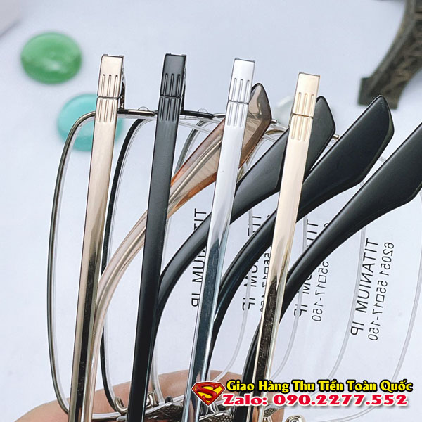 Gọng Kính Cận Titanium Siêu Nhẹ Chính Hãng - Gọng Kính Đẹp