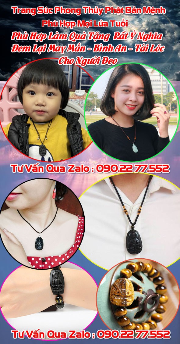 Mặt Dây Chuyền Phong Thuỷ - Mặt Đá Phong Thuỷ