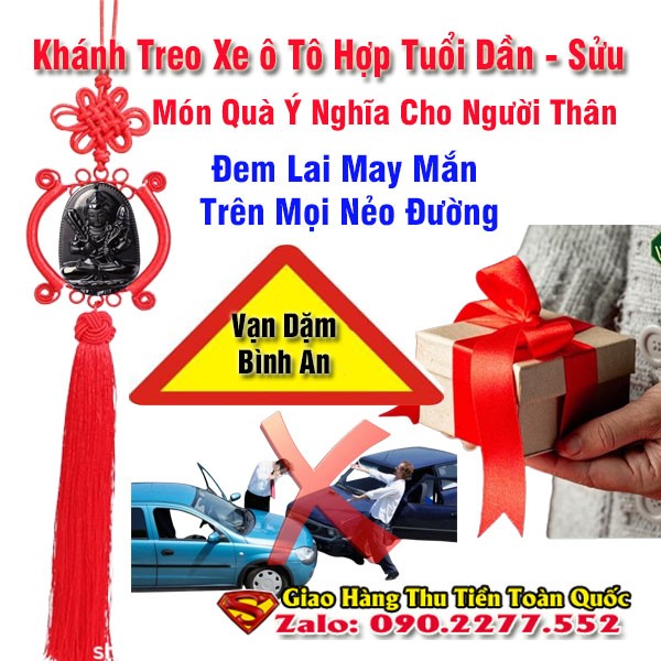 Khánh Treo Xe ô Tô Hợp Tuổi Dần - Tuổi Ngọ - Khánh Treo xe ô tô PHật Hư Không Tạng Bồ Tát