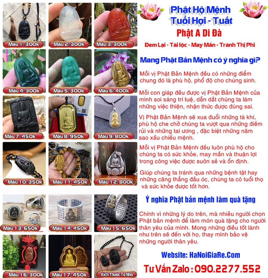 Phật Bản Mệnh A Di Đà - Phật Bản Mệnh Tuổi Tuất - Phật Bản Mệnh Tuổi Hợi