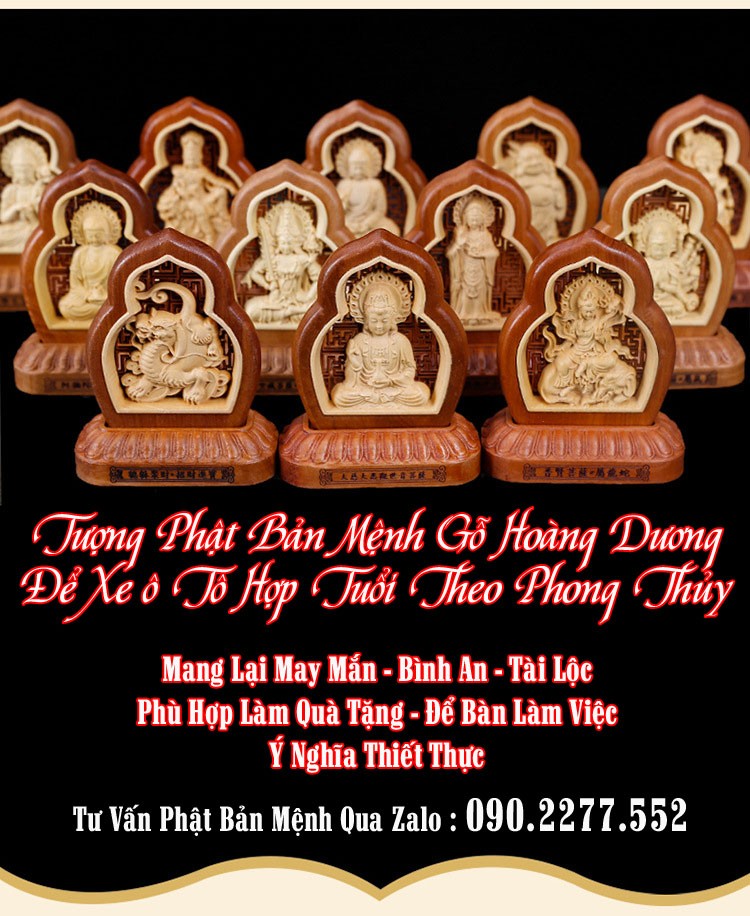 Tượng Phật Để Xe ô Tô - Tượng Phật Bản Mệnh