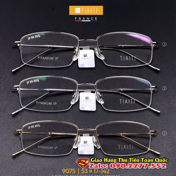Gọng Kính Cận Chính Hãng - Gọng Kính Lão Chính Hãng Titan Siêu Nhẹ