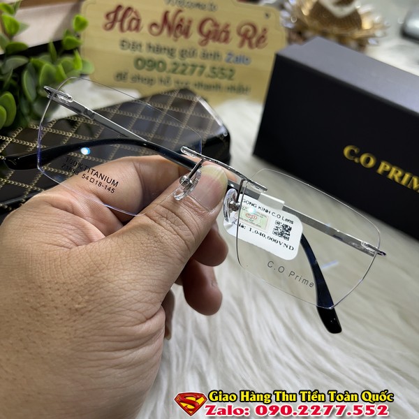 Gọng Kính Titanium Chính Hãng - Gọng Kính Cận - Gọng Kính Lão