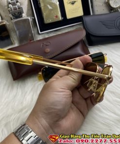 Kính Cơn Ao Mắt Vuông Malaysia Chính Hãng Mắt Nâu Trà - Kính Mắt Nam