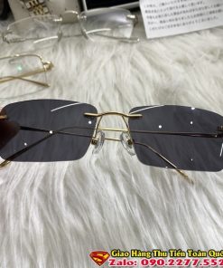 Kính Râm Nam Mắt Vuông Gọng Titan - Kính Nam