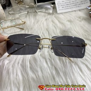 Kính Râm Nam Mắt Vuông Gọng Titan - Kính Nam