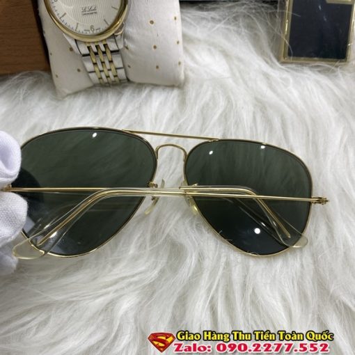Kính rayban mỹ đời 1970 mạ vàng - Kính mát nam
