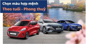 Chọn Màu Xe ô tô Hợp Phong Thủy
