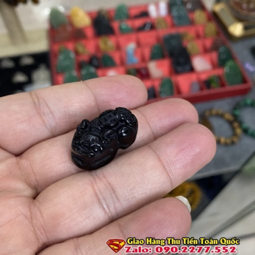 Mặt Dây Chuyền Tỳ Hưu Phong Thủy Đá Tự Nhiên