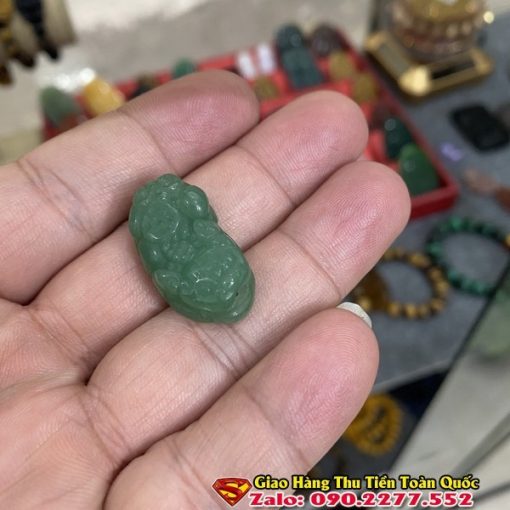 Mặt Dây Chuyền Tỳ Hưu Phong Thủy Đá Tự Nhiên