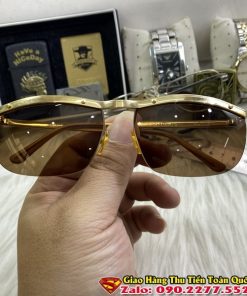 Kính Amor Pháp Cổ Bọc Vàng - Kính Mát Nam