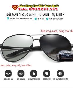 Kính Đổi Màu Chống Chói - Kính Mát Đi Ngày Đêm