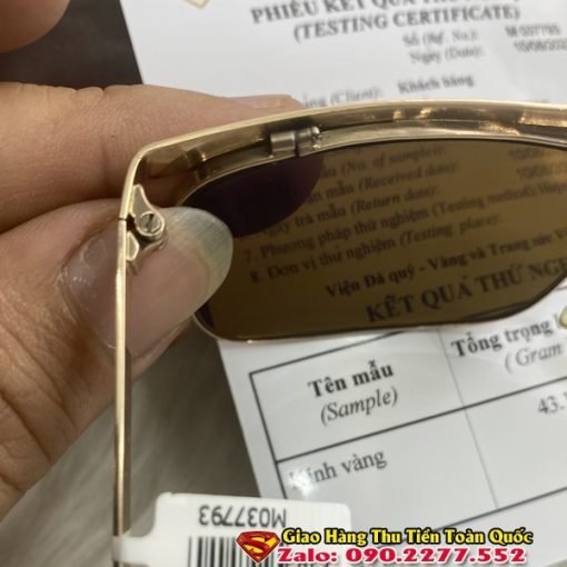 Kính Solex Chữ H Vàng Đúc - Kính Mát Nam