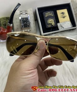 Kính Solex Quả Trứng Bọc Vàng 14k chính hãng Pháp - Kính Mát Nam