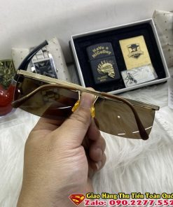 Kính Amor Pháp Cổ Bọc Vàng - Kính Mát Nam