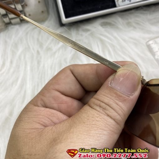 Kính Amor Pháp Cổ Bọc Vàng - Kính Mát Nam