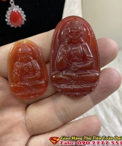 Phật Bản Mệnh Tuổi Tuất Đá Tự Nhiên- Phật A Di Đà