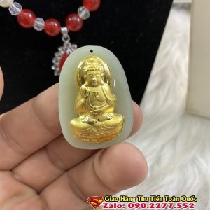 Phật Bản Mệnh Tuổi Tuất Đá Tự Nhiên- Phật A Di Đà