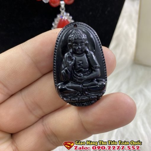 Phật Bản Mệnh Tuổi Tuất Đá Tự Nhiên- Phật A Di Đà