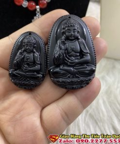 Phật Bản Mệnh Tuổi Tuất Đá Tự Nhiên- Phật A Di Đà