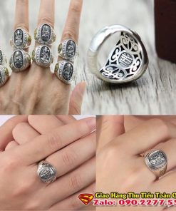 Nhẫn Phong Thủy Hợp Tuổi Tỵ - Phật Phổ Hiền Bồ Tát