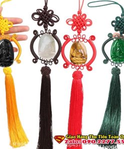 Khánh Treo Xe ô Tô Hợp Tuổi Hợi - Phật Bản Mệnh A Di Đà