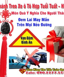 Khánh Treo Xe ô Tô Hợp Tuổi Hợi - Phật Bản Mệnh A Di Đà