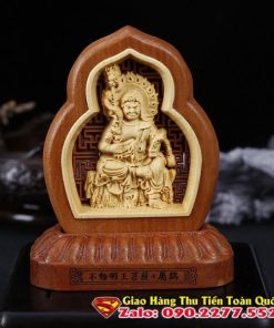 Tượng Phật Để Xe ô Tô Hợp Tuổi Dậu - Phật Bất Động Minh Vương