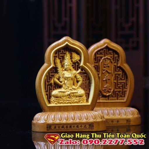 Tượng Phật Để Xe ô Tô Hợp Tuổi Sửu - Phật Hư Không Tạng Bồ Tát