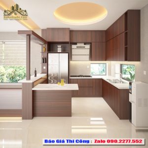 Thiết Kế Nội Thất - Thi Công Tủ Bếp Trọn Gói Tại Hà Nội