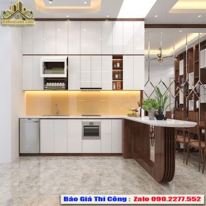 Thiết Kế Nội Thất - Thi Công Tủ Bếp Trọn Gói Tại Hà Nội