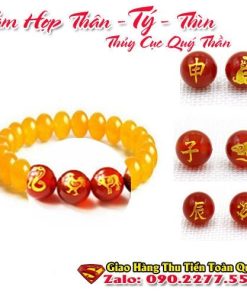 Vòng Tay Tam Hợp Thân - Tý - Thìn - Vòng Tay Phong Thuỷ