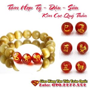 Vòng Tay Tám Hợp Tỵ Dậu Sửu - Vòng Tay Phong Thuỷ