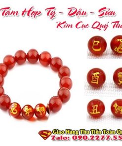 Vòng Tay Tám Hợp Tỵ Dậu Sửu - Vòng Tay Phong Thuỷ