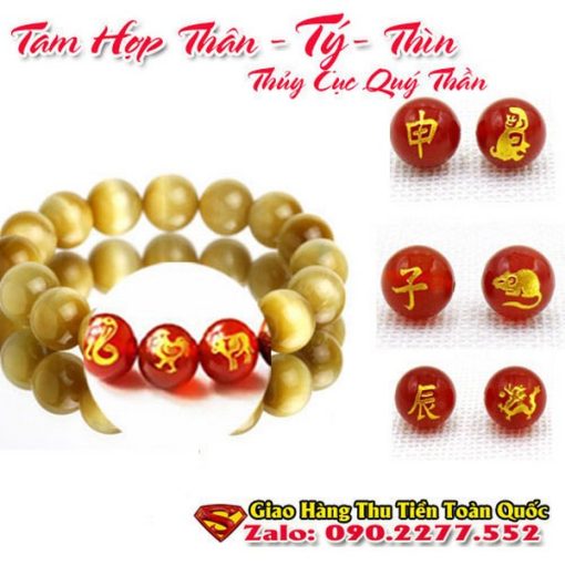 Vòng tay phong thuỷ tuổi tý - Vòng đá phong thuỷ hợp tuổi tý